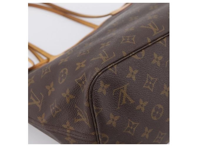 Borsa Tote LOUIS VUITTON Monogram Neverfull MM M40156 LV Auth 203165 Monogramma - vista 18