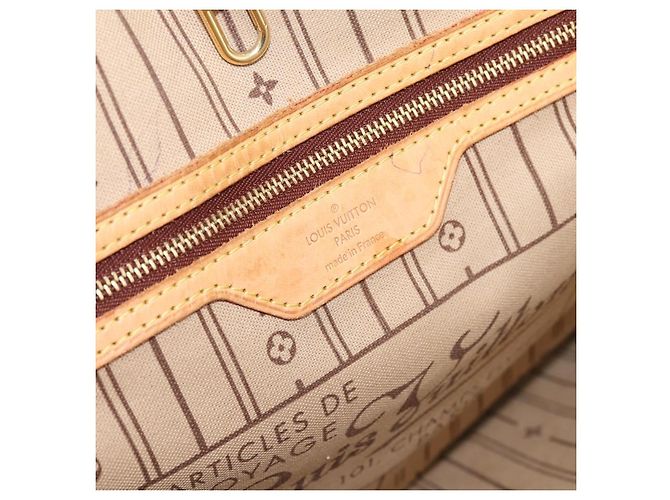 Borsa Tote LOUIS VUITTON Monogram Neverfull MM M40156 LV Auth 203165 Monogramma - vista 19