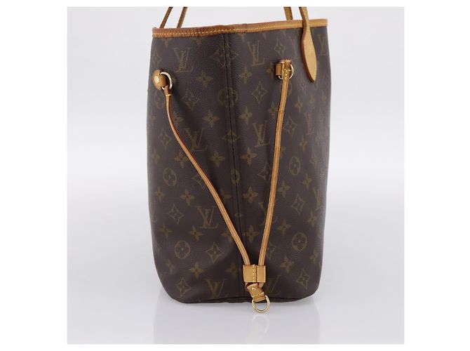 Borsa Tote LOUIS VUITTON Monogram Neverfull MM M40156 LV Auth 203165 Monogramma - vista 3