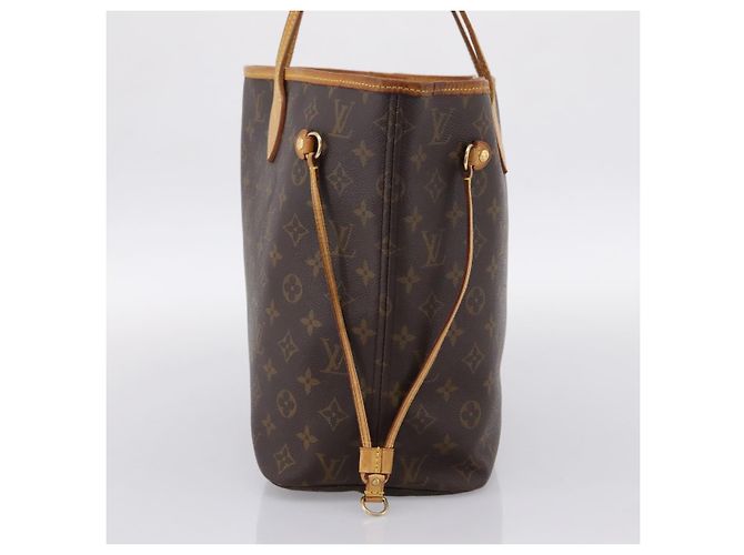 Borsa Tote LOUIS VUITTON Monogram Neverfull MM M40156 LV Auth 203165 Monogramma - vista 4