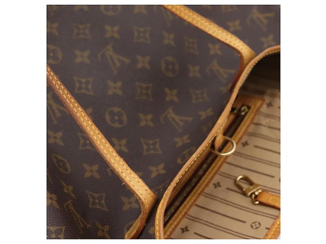 Borsa Tote LOUIS VUITTON Monogram Neverfull MM M40156 LV Auth 203165 Monogramma - vista 9