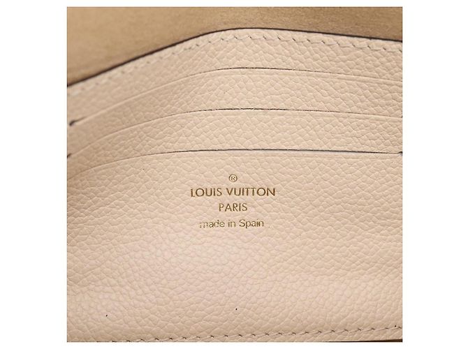 LOUIS VUITTON Monogram Empreinte Wallet on Chain Ivy White M82210 Auth ka6099V Bianco Monogramma - vista 17