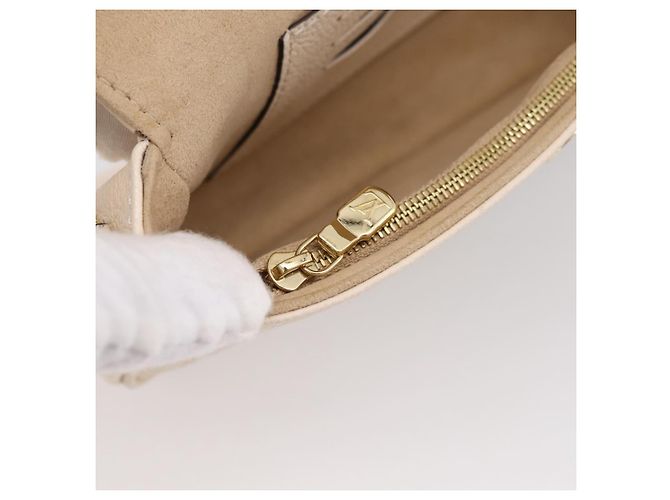 LOUIS VUITTON Monogram Empreinte Wallet on Chain Ivy White M82210 Auth ka6099V Bianco Monogramma - vista 22