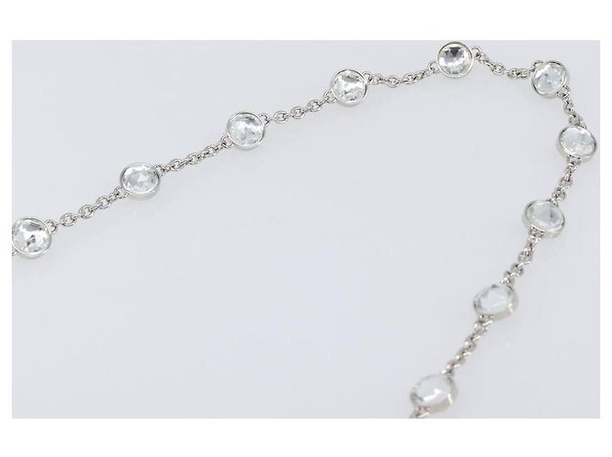 Borsa a tracolla Miu Miu Matelassé Bijoux Chain in raso rosa argento Auth 200528V - vista 9