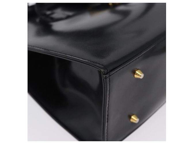 Autre Marque Borsa a mano SAINT LAURENT Pelle Nero Oro 311210 Auth 202987 D'oro - vista 10