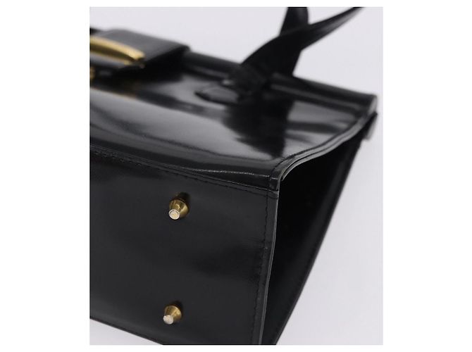 Autre Marque Borsa a mano SAINT LAURENT Pelle Nero Oro 311210 Auth 202987 D'oro - vista 11