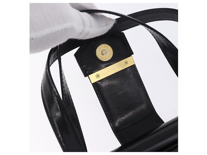 Autre Marque Borsa a mano SAINT LAURENT Pelle Nero Oro 311210 Auth 202987 D'oro - vista 15