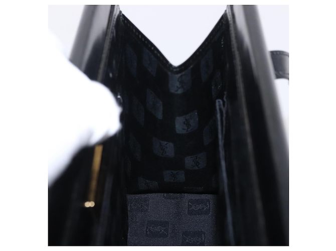 Autre Marque Borsa a mano SAINT LAURENT Pelle Nero Oro 311210 Auth 202987 D'oro - vista 18