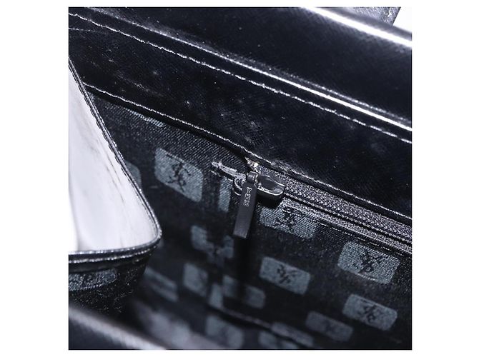 Autre Marque Borsa a mano SAINT LAURENT Pelle Nero Oro 311210 Auth 202987 D'oro - vista 20