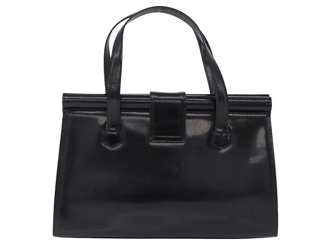 Autre Marque Borsa a mano SAINT LAURENT Pelle Nero Oro 311210 Auth 202987 D'oro - vista 3