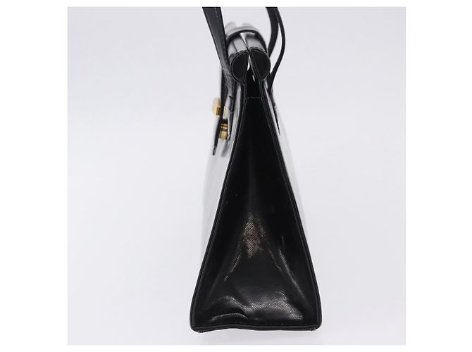 Autre Marque Borsa a mano SAINT LAURENT Pelle Nero Oro 311210 Auth 202987 D'oro - vista 4