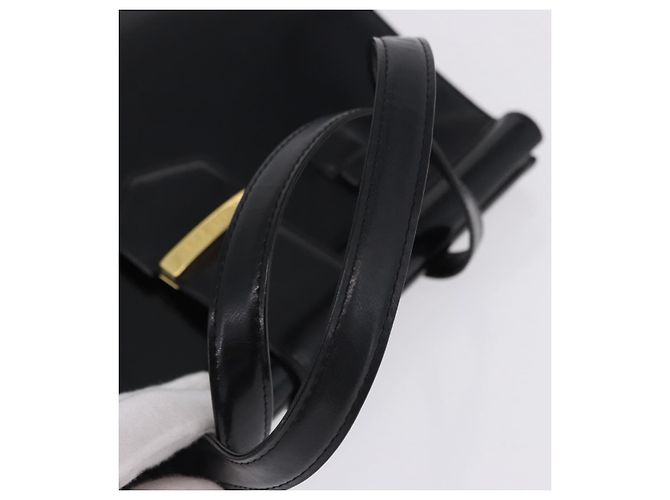 Autre Marque Borsa a mano SAINT LAURENT Pelle Nero Oro 311210 Auth 202987 D'oro - vista 7