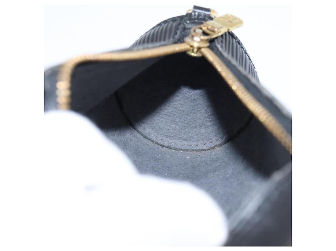 LOUIS VUITTON Epi Soufflot Pouch Black LV Auth BA15729 Nero - vista 18