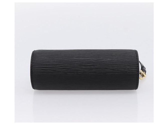 LOUIS VUITTON Epi Soufflot Pouch Black LV Auth BA15729 Nero - vista 5