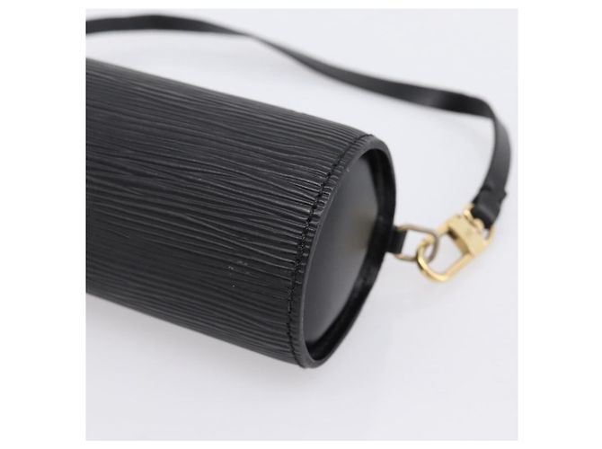 LOUIS VUITTON Epi Soufflot Pouch Black LV Auth BA15729 Nero - vista 9