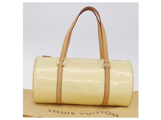 Borsa a mano LOUIS VUITTON Monogram Vernis Bedford Perle M91006 LV Auth am12522V - vista 12