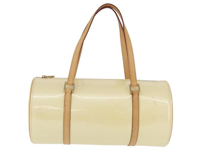 Borsa a mano LOUIS VUITTON Monogram Vernis Bedford Perle M91006 LV Auth am12522V - vista 13