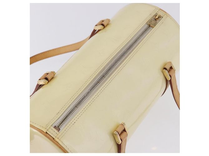 Borsa a mano LOUIS VUITTON Monogram Vernis Bedford Perle M91006 LV Auth am12522V - vista 7