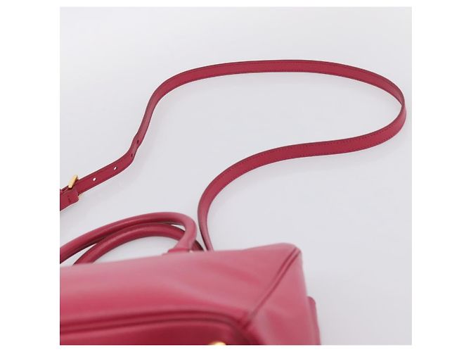 Borsa a mano PRADA Galleria in pelle Safiano 2way Pink Gold Auth 203457V Rosa D'oro - vista 10