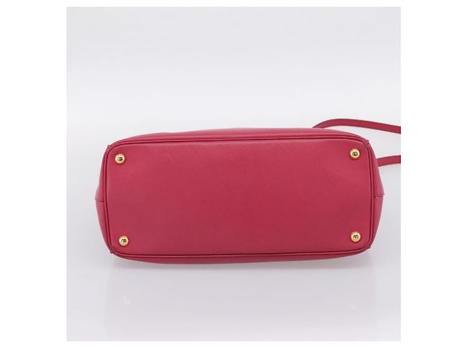Borsa a mano PRADA Galleria in pelle Safiano 2way Pink Gold Auth 203457V Rosa D'oro - vista 11