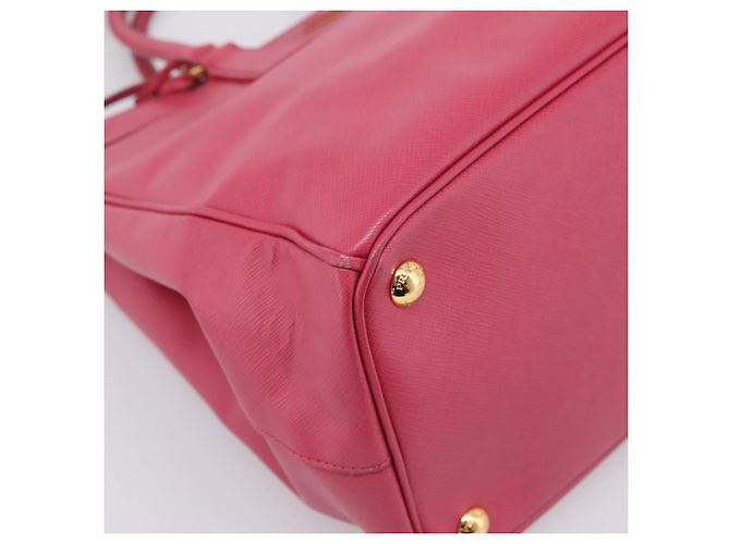 Borsa a mano PRADA Galleria in pelle Safiano 2way Pink Gold Auth 203457V Rosa D'oro - vista 13