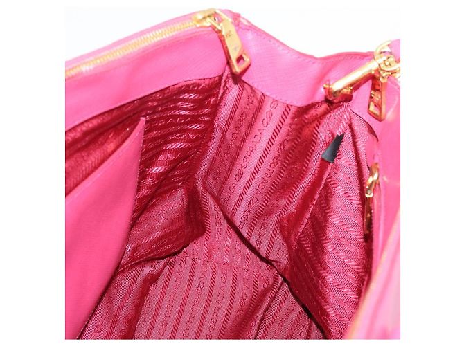 Borsa a mano PRADA Galleria in pelle Safiano 2way Pink Gold Auth 203457V Rosa D'oro - vista 20