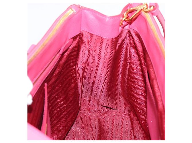 Borsa a mano PRADA Galleria in pelle Safiano 2way Pink Gold Auth 203457V Rosa D'oro - vista 21