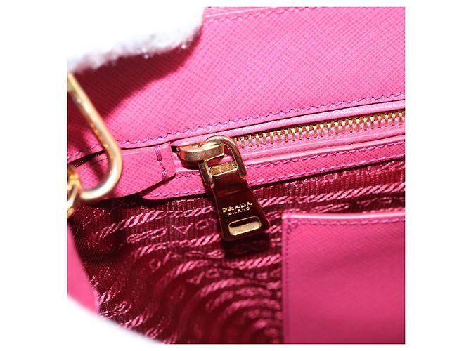 Borsa a mano PRADA Galleria in pelle Safiano 2way Pink Gold Auth 203457V Rosa D'oro - vista 22