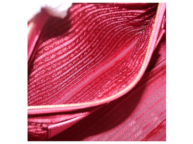 Borsa a mano PRADA Galleria in pelle Safiano 2way Pink Gold Auth 203457V Rosa D'oro - vista 23
