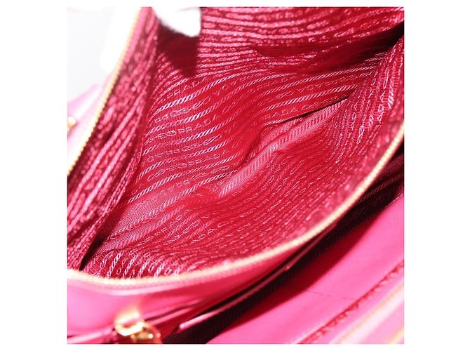 Borsa a mano PRADA Galleria in pelle Safiano 2way Pink Gold Auth 203457V Rosa D'oro - vista 29