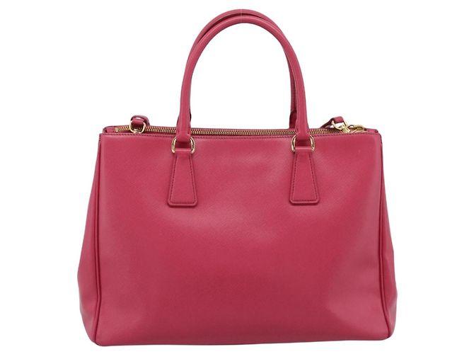 Borsa a mano PRADA Galleria in pelle Safiano 2way Pink Gold Auth 203457V Rosa D'oro - vista 3