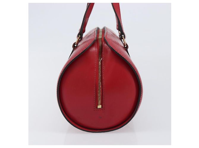 Borsa a mano LOUIS VUITTON Epi Soufflot Rossa M52227 LV Auth 202967 Rosso - vista 3