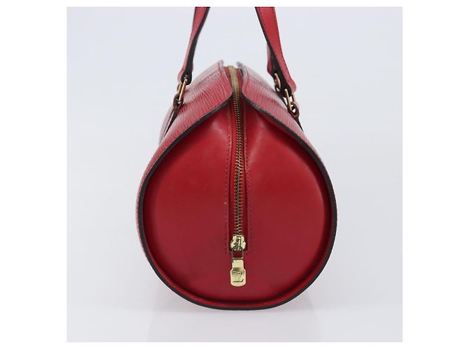 Borsa a mano LOUIS VUITTON Epi Soufflot Rossa M52227 LV Auth 202967 Rosso - vista 4