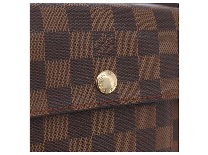 LOUIS VUITTON Damier Ebene Pimlico Shoulder Bag N45272 LV Auth ka6158 - vista 19
