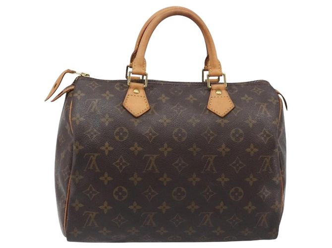 LOUIS VUITTON Monogram Speedy 30 Hand Bag M41526 LV Auth 200472 Monogramma - vista 2