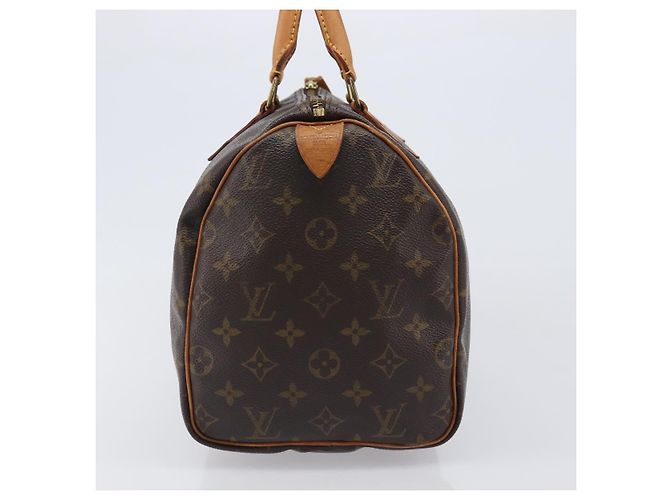 LOUIS VUITTON Monogram Speedy 30 Hand Bag M41526 LV Auth 200472 Monogramma - vista 3