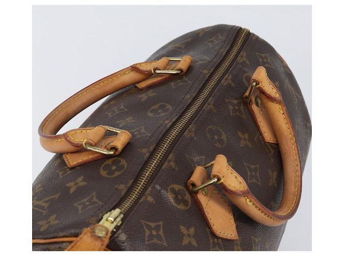 LOUIS VUITTON Monogram Speedy 30 Hand Bag M41526 LV Auth 200472 Monogramma - vista 6