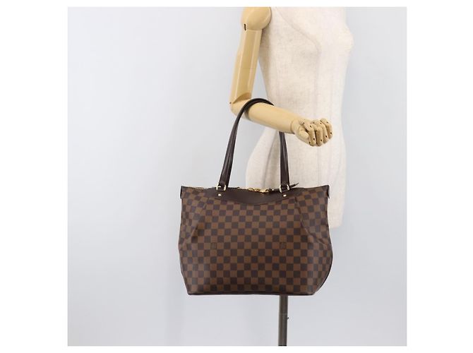 Borsa Tote LOUIS VUITTON Damier Ebene Westminster GM N41103 LV Auth am12550SAV - vista 23