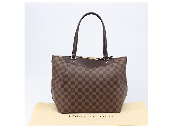 Borsa Tote LOUIS VUITTON Damier Ebene Westminster GM N41103 LV Auth am12550SAV - vista 24