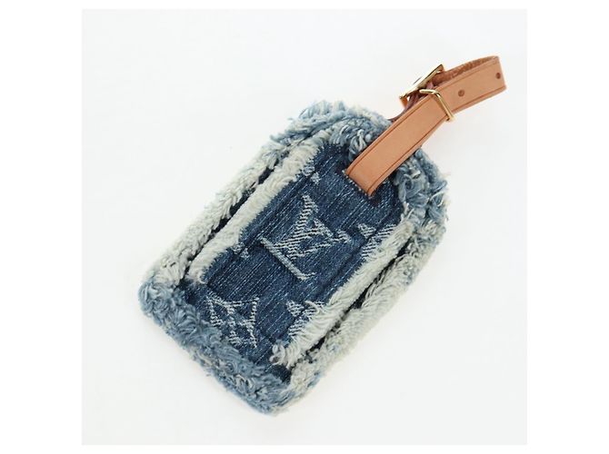 Borsa LOUIS VUITTON Monogram Denim Patchwork Speedy 30 Blu M95380 Auth 202605SM - vista 11
