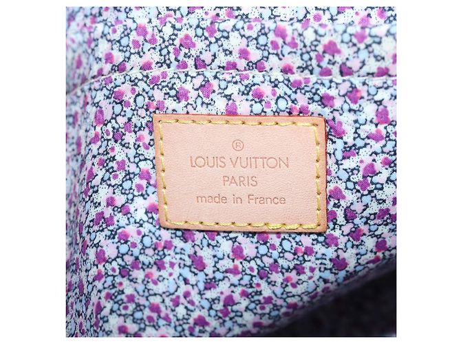 Borsa LOUIS VUITTON Monogram Denim Patchwork Speedy 30 Blu M95380 Auth 202605SM - vista 28