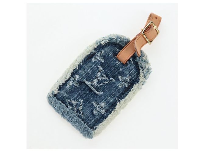 Borsa LOUIS VUITTON Monogram Denim Patchwork Speedy 30 Blu M95380 Auth 202605SM - vista 33