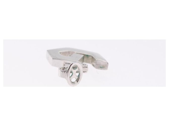GIVENCHY Set Bracciale e Orecchini in metallo 3 Pezzi Tono Oro Argento Auth SW2827 - vista 15
