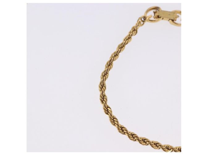 GIVENCHY Set Bracciale e Orecchini in metallo 3 Pezzi Tono Oro Argento Auth SW2827 - vista 18