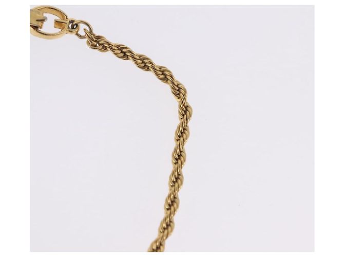 GIVENCHY Set Bracciale e Orecchini in metallo 3 Pezzi Tono Oro Argento Auth SW2827 - vista 19