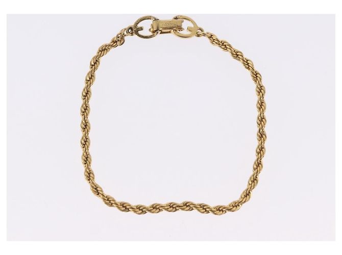 GIVENCHY Set Bracciale e Orecchini in metallo 3 Pezzi Tono Oro Argento Auth SW2827 - vista 21