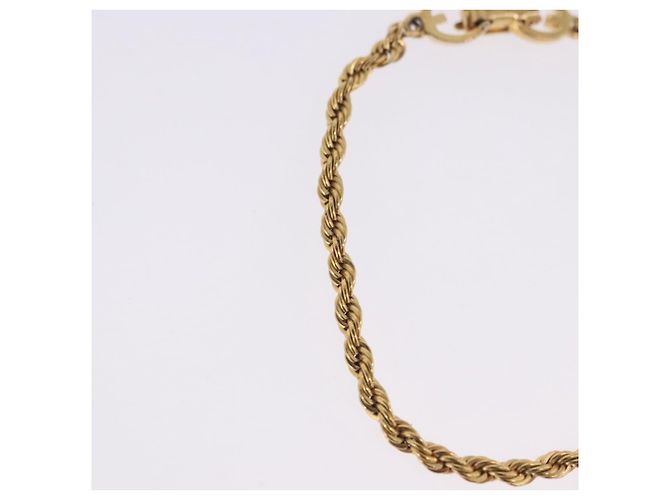 GIVENCHY Set Bracciale e Orecchini in metallo 3 Pezzi Tono Oro Argento Auth SW2827 - vista 23