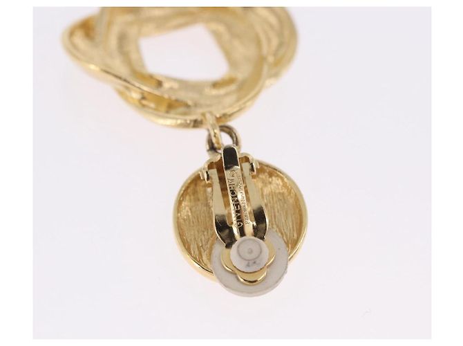 GIVENCHY Set Bracciale e Orecchini in metallo 3 Pezzi Tono Oro Argento Auth SW2827 - vista 4