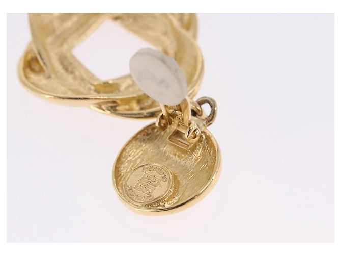 GIVENCHY Set Bracciale e Orecchini in metallo 3 Pezzi Tono Oro Argento Auth SW2827 - vista 5