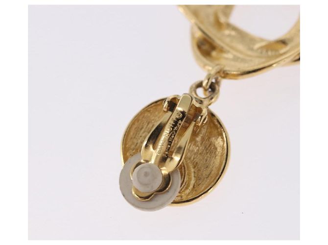 GIVENCHY Set Bracciale e Orecchini in metallo 3 Pezzi Tono Oro Argento Auth SW2827 - vista 7
